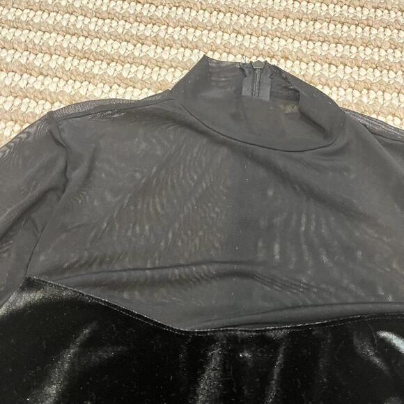 Women’s Bell Long Sleeve Mesh Mini A-Line Dress - Wild Fable - Picture 3 of 3